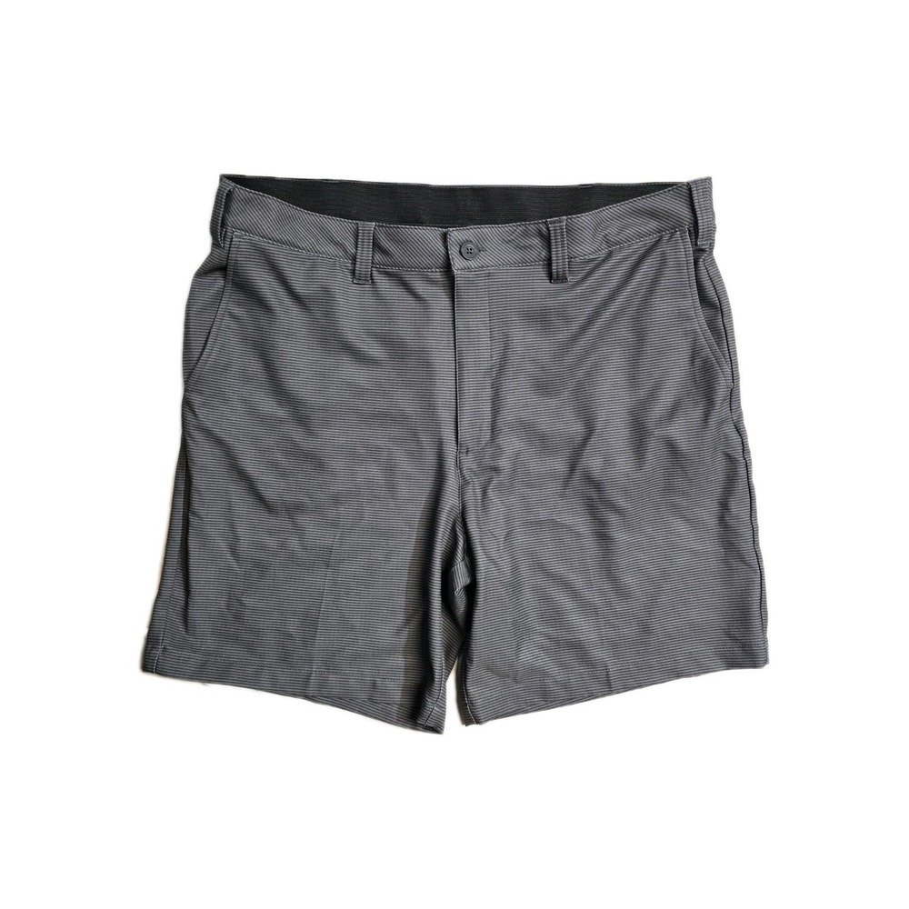 Rebook Golf Men's Shorts Gray 44 Striped